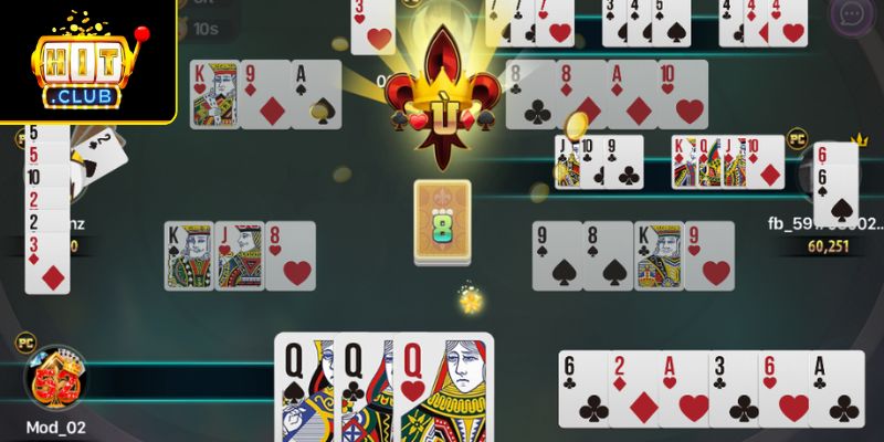 Luật chơi Game Phỏm online Hitclub